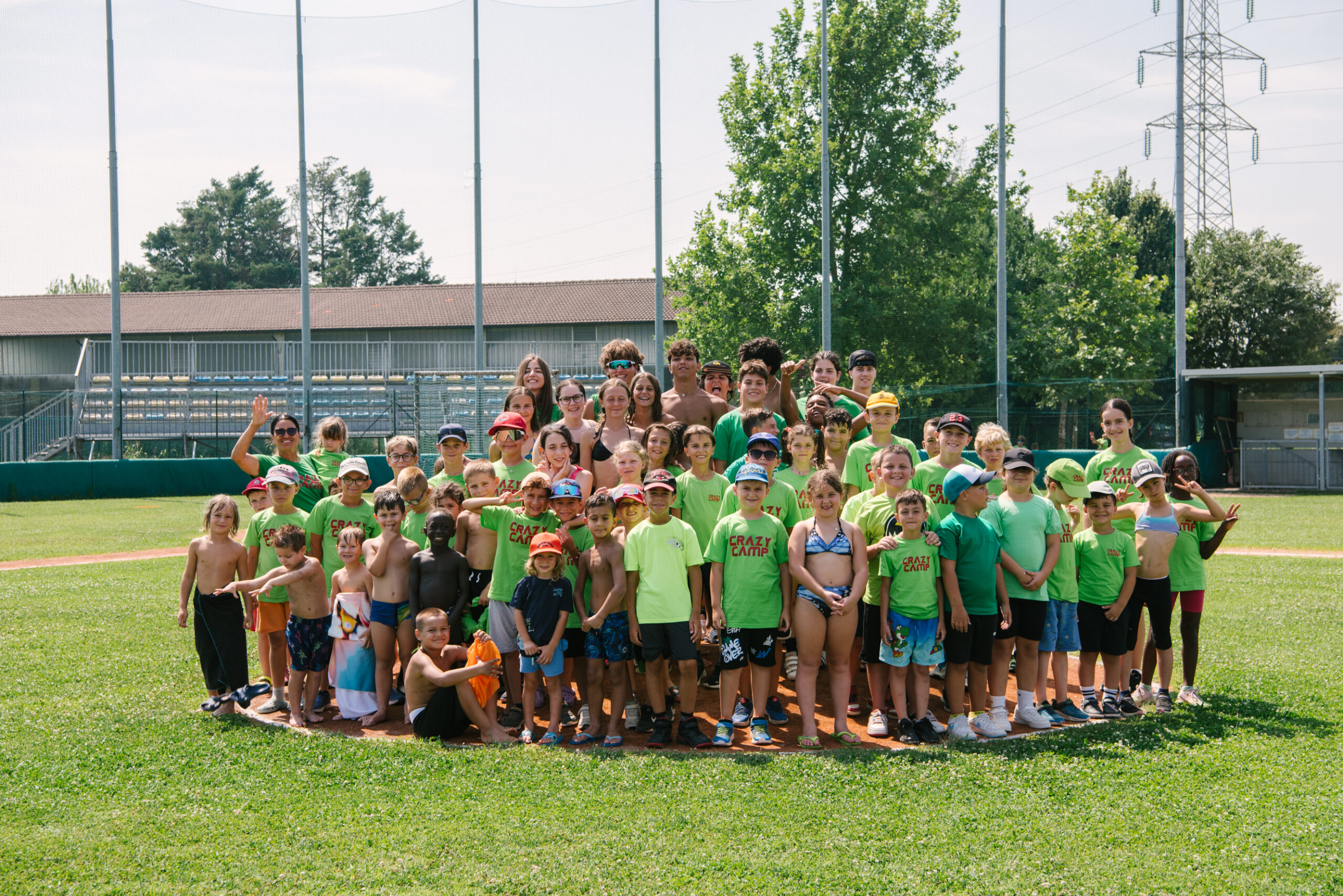 Bambini al Crazy Camp di San Bonifacio durante le attività estive Crazy Sambonifacese